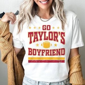 Go Taylors Boyfriend Shirt, Swift Kelce Shirt, Swift Shirt, Football Shirt